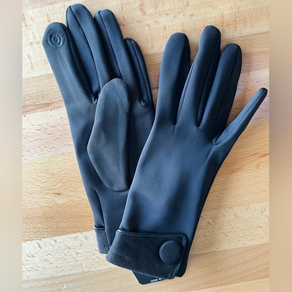 Women’s Tech Touch Gloves by CG Couture Gems in Black Medium  NWT - Picture 2 of 7